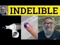Understanding Indelible Concepts