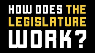 How does the Legislature Work? | Washington Black Lives Matter Alliance