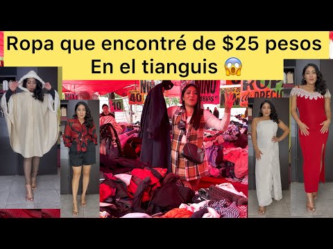 Ropa de tianguis desde $20 pesos ￼✅ Todo esto compré
