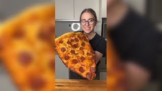 PIZZA GIGANTE! 🍕#shorts