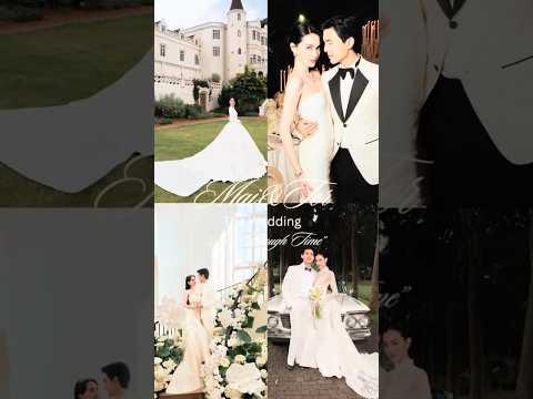 รีแคปชุดเจ้าสาว ใหม่ ดาวิกา 🩷🤍 #เต๋อใหม่ #wedding #ใหม่ดาวิกา #เต๋อฉันทวิชช์