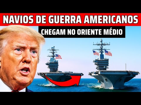 A contagem regressiva começou: EUA enviam ARSENAL poderoso para o ORIENTE MÉDIO