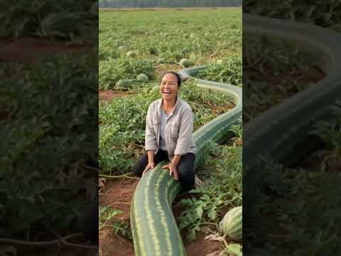 แตงโมยาว #แตงโม