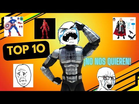 TOP 10 Marvel Legends menos valorados por los coleccionistas😮😮