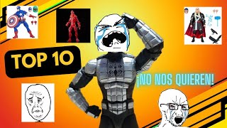 TOP 10 Marvel Legends menos valorados por los coleccionistas😮😮