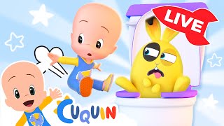 🔴 AO VIVO 🔴Aprenda cores, números e formas com Cuquin|Vídeos educativos para crianças