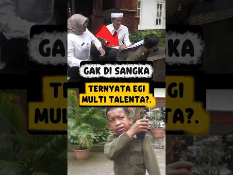 GAK DI SANGKA, TERNYATA EGI MULTI TALENTA?.. #dedimulyadi #omzein #egi #viral