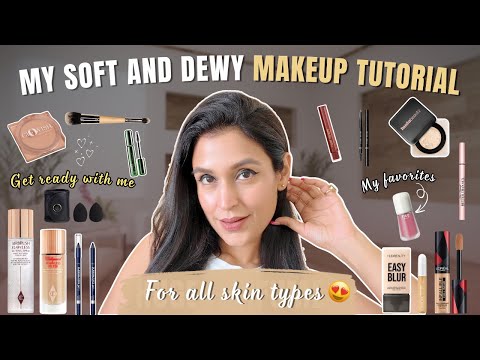 My Glowy/Dewy Makeup Routine with Demo | Chetali Chadha