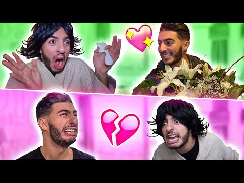 L'AMOUR AU DÉBUT VS APRÈS💔 - FAHD EL
