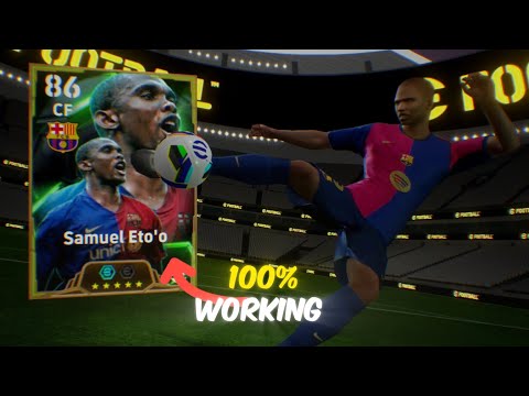 Trick To Get 106 Rated Epic Samuel Eto'o 🤩🔥 In Efootball 2025 Mobile