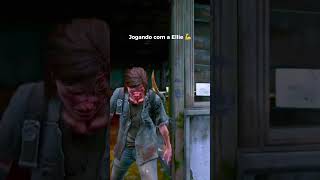 Jogar contra a Ellie é sempre complicado 😅 #thelastofus #tlou #ellie #abby #playstation