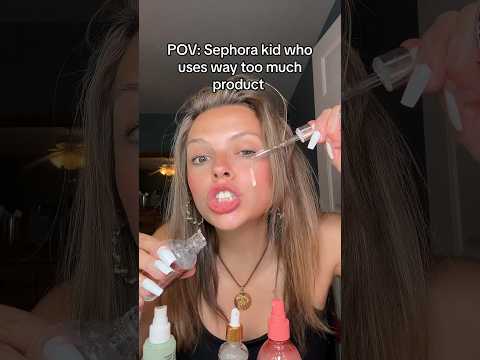 No wrinkles for this girl 🤪#pov #middleschool #sephora #sephorakids #grwm #skincare #grwmmakeup
