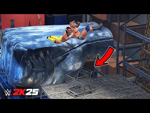 WWE 2K25 HIDDEN Extreme Moments in the game!