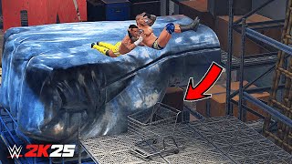 WWE 2K25 HIDDEN Extreme Moments in the game!