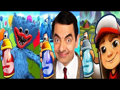 Subway Surfers Iceland 2024 Sindri vs Mr. Bean vs Huggy Wuggy Run Gameplay HD