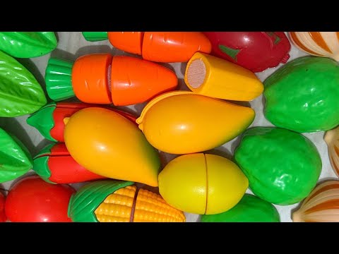 Rainbow Fruits & Veggies ASMR 🍉🥕 #Satisfying