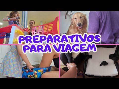 PREPARATIVOS PARA NOSSA VIAGEM | REFORMANDO A CADEIRINHA | ARRUMANDO AS MALAS