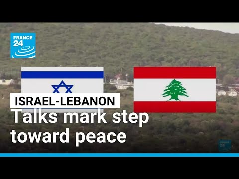 YouTube video thumbnail: Direct Talks Mark Cautious Step Toward Peace Between Lebanon and Israel
