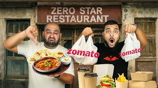 Eating Food From Zero Star Rated Restaurants On Zomato | Zero Star Food Challenge | Viwa Food World