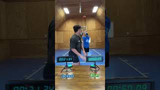 Can he beat his dad at basketball? 🏀⏰ #familygames #basketball
