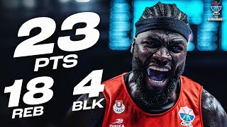 Neemias Queta's MONSTER DOUBLE-DOUBLE In EuroBasket Debut | August 27, 2025 | FIBA EuroBasket 2025
