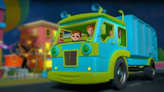 Spooky Wheels on the Garbage Truck & More Halloween Rhymes & Baby Songs