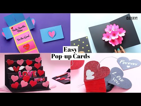 DIY Pop-up Card | Twist and Pop Card Tutorial | Greeting Card