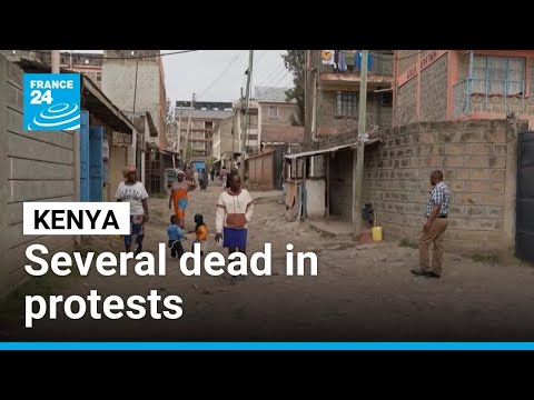 YouTube video thumbnail: Several Dead in Kenya Protests Against Police Brutality and Poor Governance