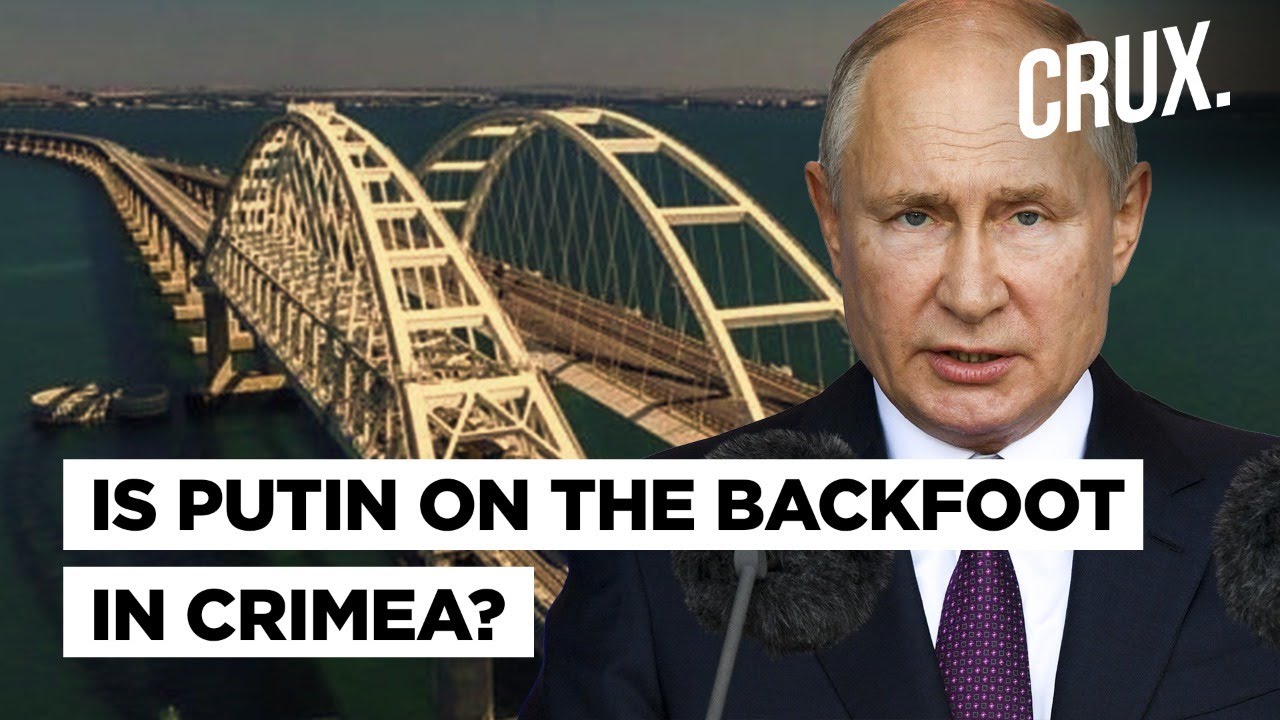 Explosions, Fear of Ukraine HIMARS Strike On Kerch Bridge| Is Russia On The Defensive In Crimea?