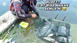 Gak pakai lama mancing spot seperti ini positif sarang ikan besar 