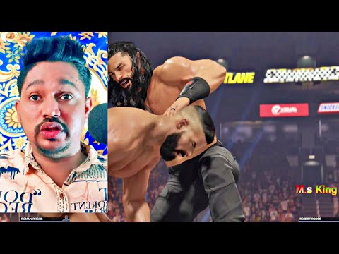 WWE 2K24 | Roman Reigns vs Robert Roode Full Match on Fastlane in Hindi Gameplay