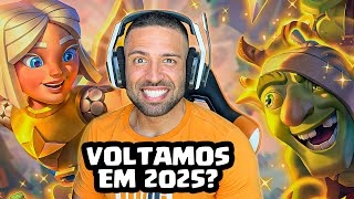 VOLTO COM O CANAL EM 2025?