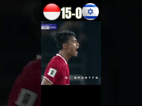 Indonesia VS Israel🔥 Imajinary Match #shorts#indonesia#football