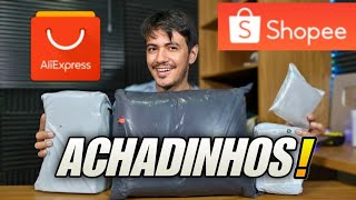 Achadinhos da SHOPEE e ALIEXPRESS com preços IMPERDÍVEIS | Saiba como comprar mais BARATO!