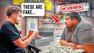 SNEAKER RESELLER CAUGHT SCAMMING WITH FAKES… (EXPOSED IN 4K)