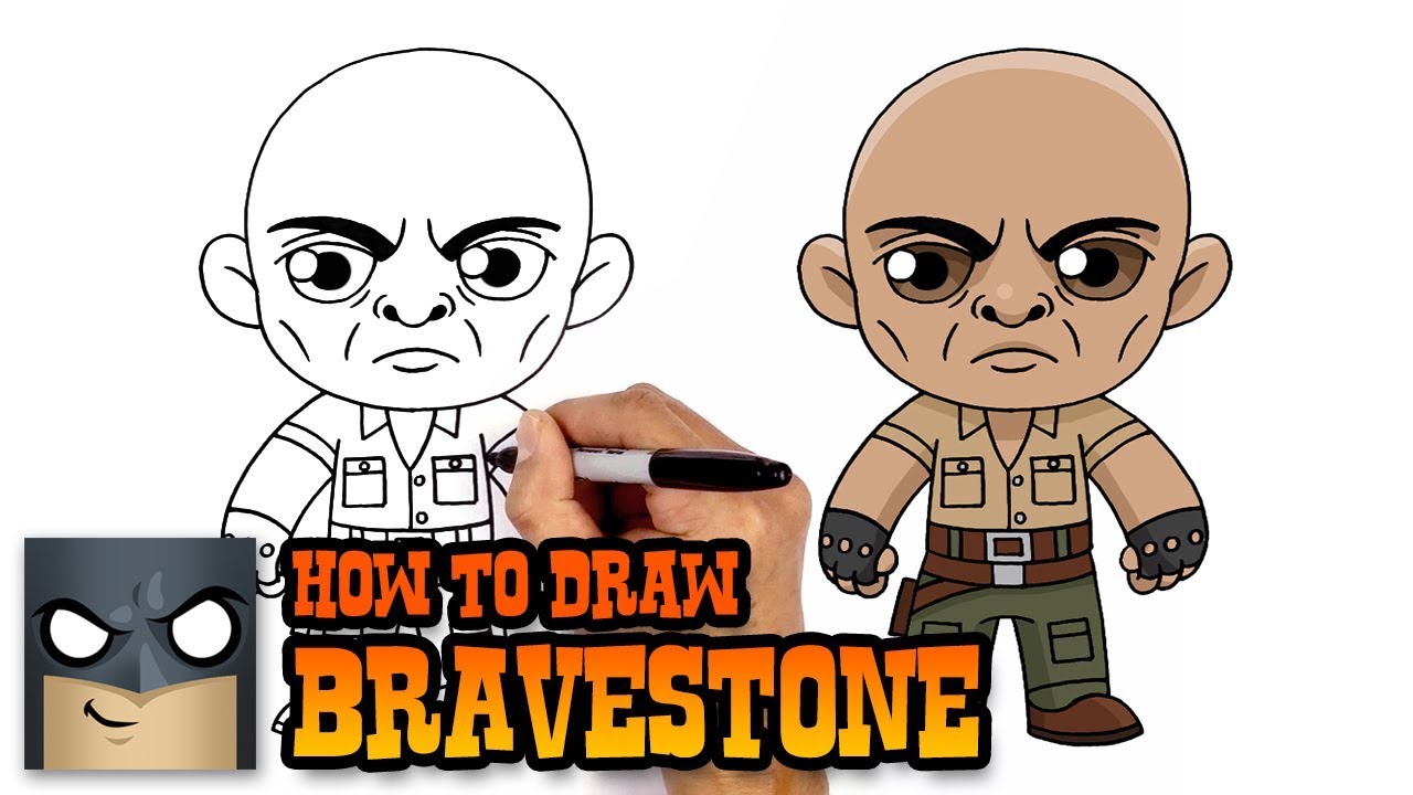 How to Draw Smoldering Bravestone - Jumanji (Art Tutorial)
