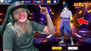 CON ESTE TRUCO SOLO NECESITAS 500 DIAMANTES PARA CONSEGUIR LA SKIN DE SASUKE EN FREE FIRE