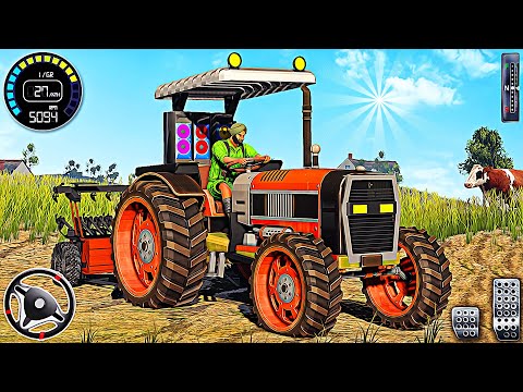 Farming Tractor Drive Simulator 3D - Combine Harvester Driving Game | Android Gameplay