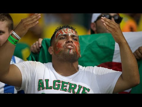 YouTube video thumbnail: Algerian Football Players Deal With Intense Heat as Season Ends
