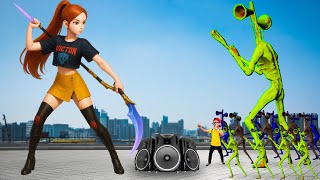 Evolution of Siren Head vs Mira Kpop Demon Hunters in real life