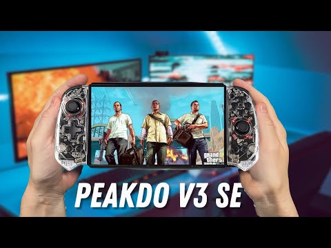 In-Depth Review of the PEAKDO V3 7-Inch mm-Wave Handheld Gaming Console.