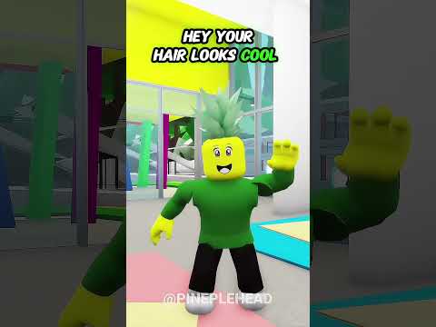 KAREN MISTREATS BACON BECAUSE HE HAS SCAR ON HIS FACE IN ROBLOX..🫣🥺#roblox #shorts