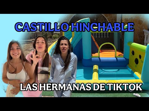 CASTILLO HINCHABLE (las hermanas de Tiktok)