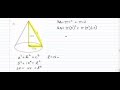 Calculating Surface Area of Cones