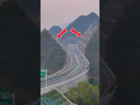 alasan china membelah gunung untuk jalan tol