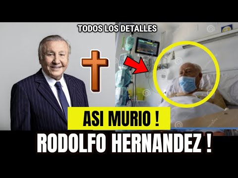 😢🌹 ASI MURIO RODOLFO HERNANDEZ A LOS 79 AÑOS , DE QUE MURIO Rodolfo Hernández Hoy !