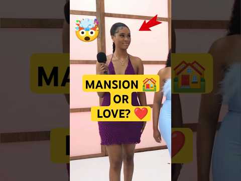 She chose the MANSION over the MAN! 🤯 POP THE BALLOON OR FIND LOVE #shorts