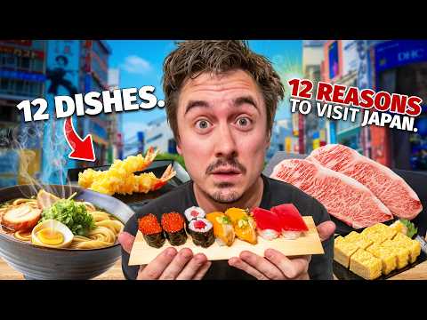 12 Must Try Japanese Foods in Tokyo 🇯🇵 Ultimate Guide