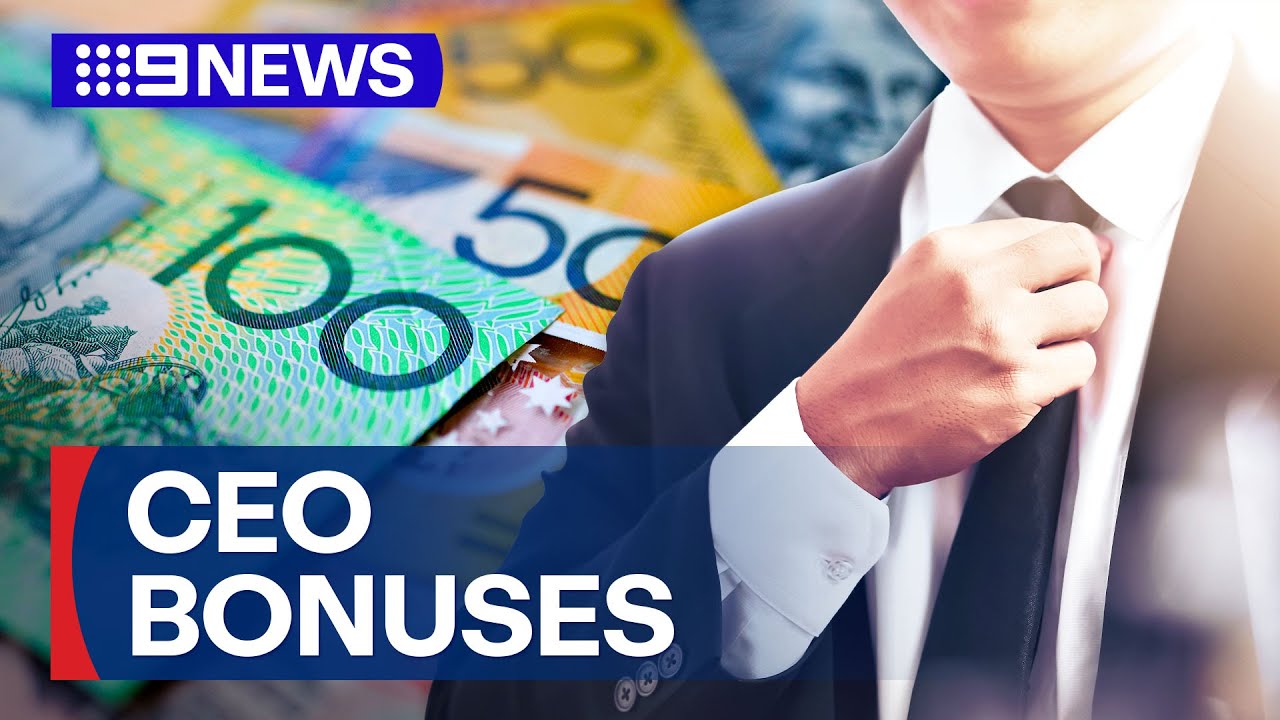 CEOs pocketing millions of dollars amid cost-of-living crisis | 9 News Australia