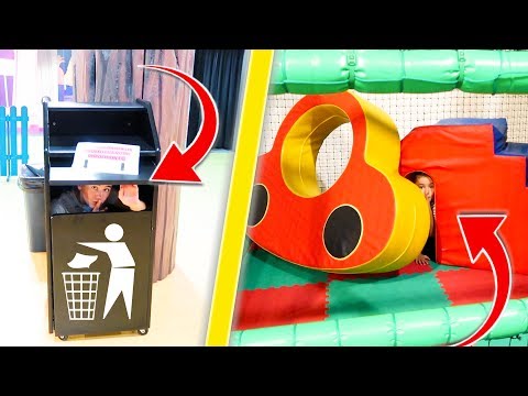 Cache-cache dans un Parc Indoor ! (Gulli Parc)